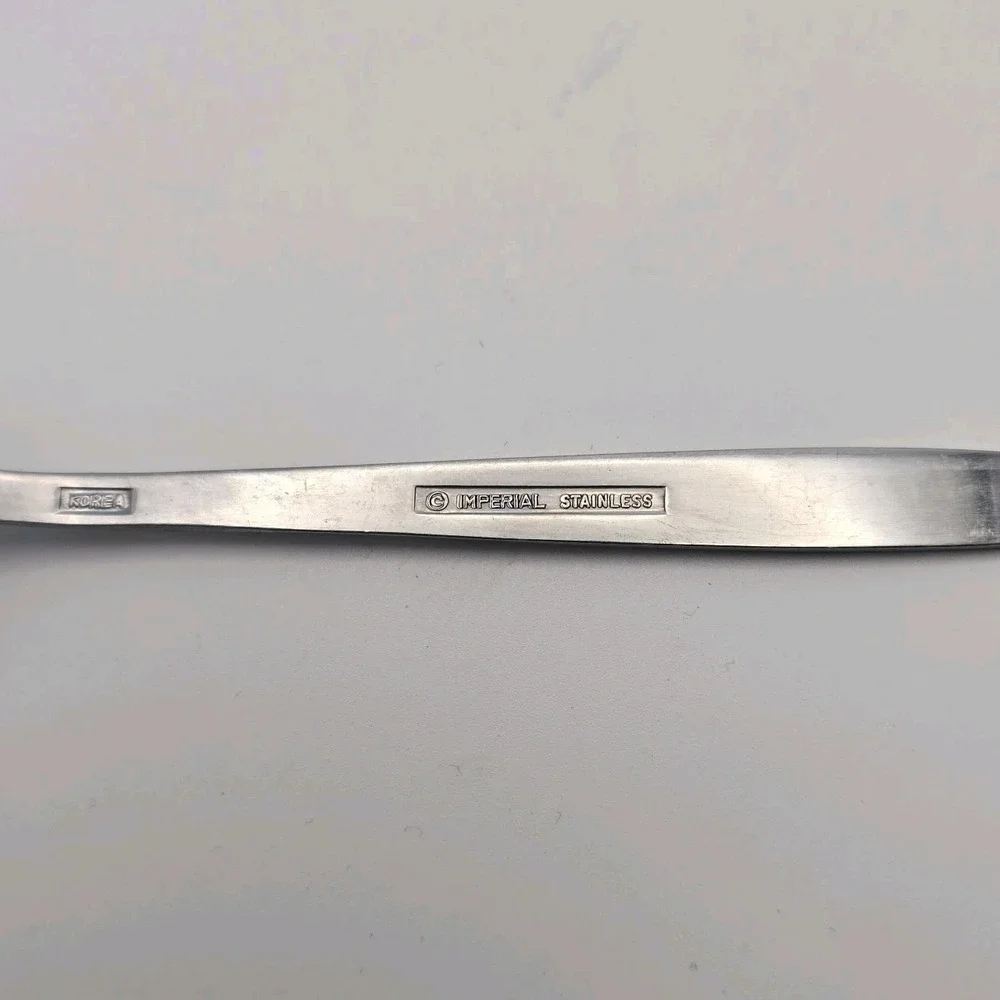 Young‎ Rose Imperial Intl Stainless Teaspoons Set of 3 Flatware 6 3/8